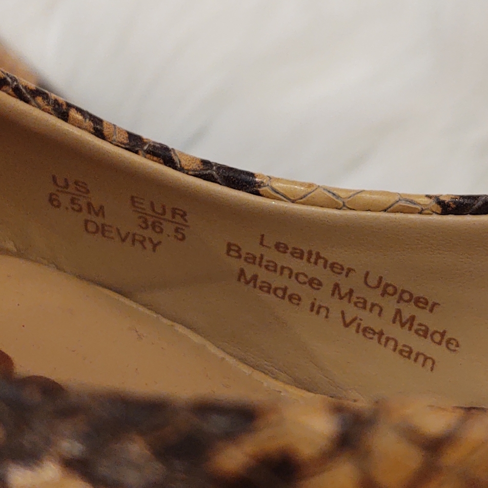 Sam Edelman Devry Snake Print Slingback Heels - image 6